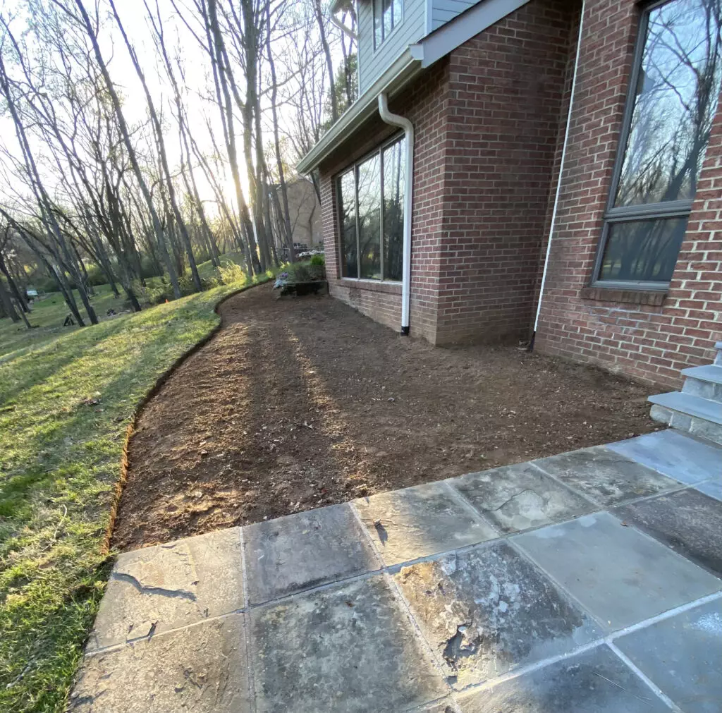Landscape flowerbeds designs